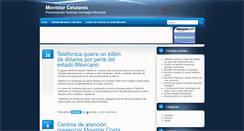 Desktop Screenshot of movistar.celulares.cr