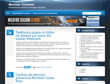 Tablet Screenshot of movistar.celulares.cr