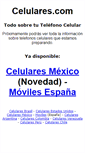 Mobile Screenshot of celulares.com